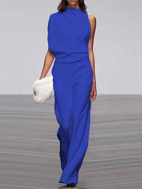 Women's Jumpsuit – Stylish Sleeveless Wide Leg Design for Everyday Comfort 4