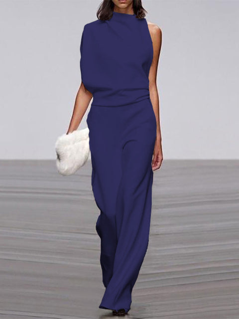 Women's Jumpsuit – Stylish Sleeveless Wide Leg Design for Everyday Comfort 9