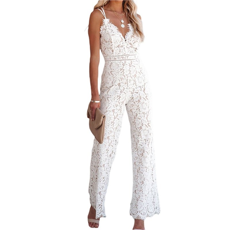 Women’s Lace Jumpsuit – Elegant Design for Stunning Summer Evenings 4