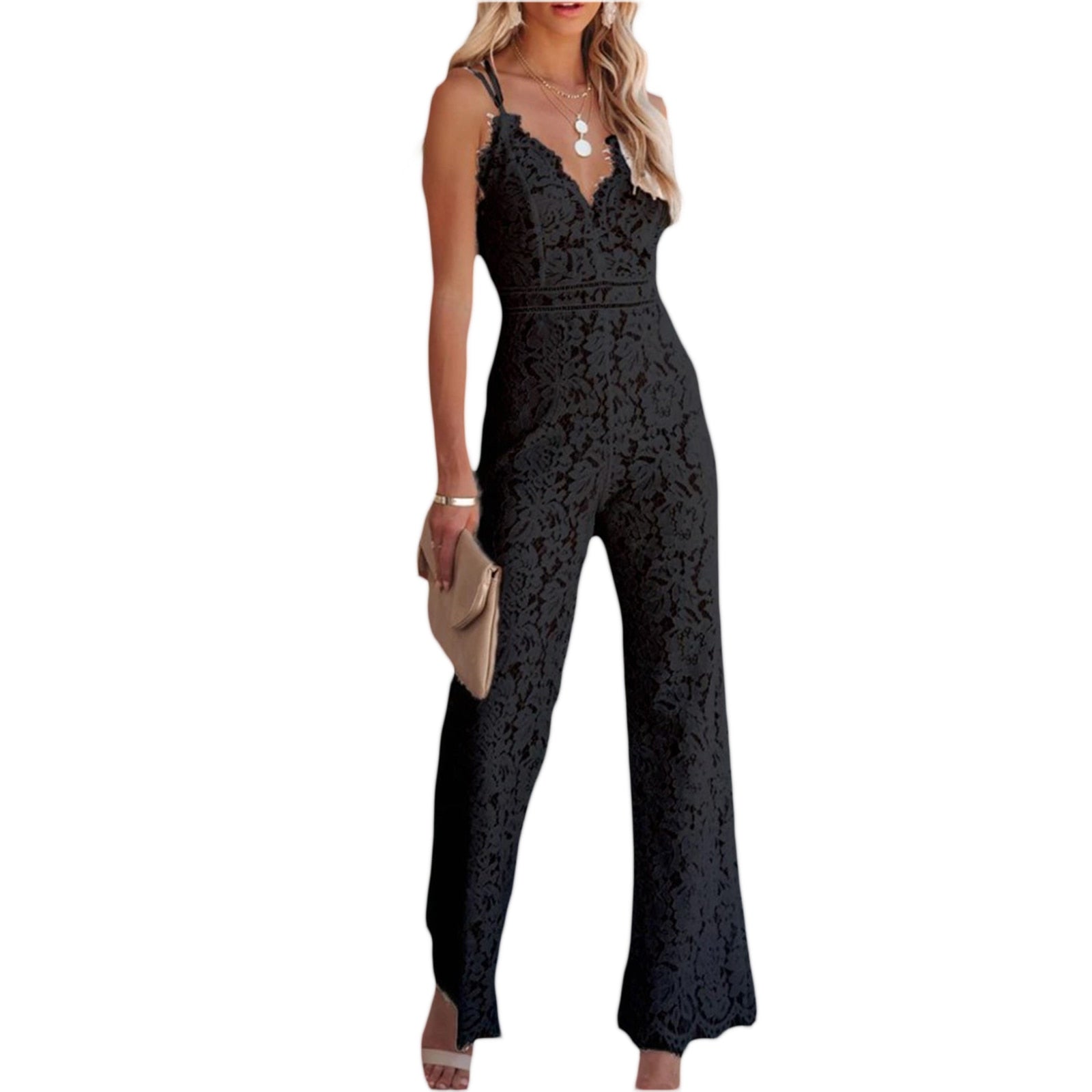 Women’s Lace Jumpsuit – Elegant Design for Stunning Summer Evenings 6