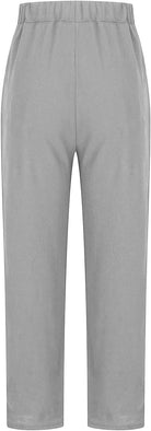 Women's Linen Pants – Comfortable Wide Leg Trousers for Effortless Everyday Style 5