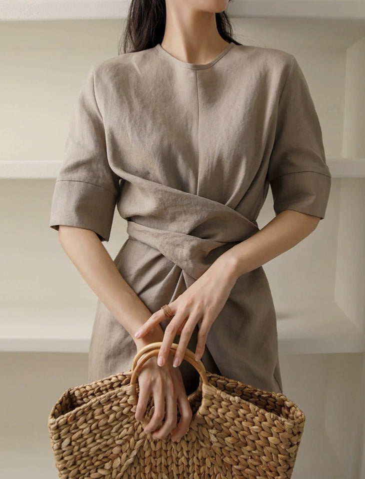 Women's Maxi Dress – Elegant V-Neck Long Sleeve Design for Stylish Autumn Occasions 4