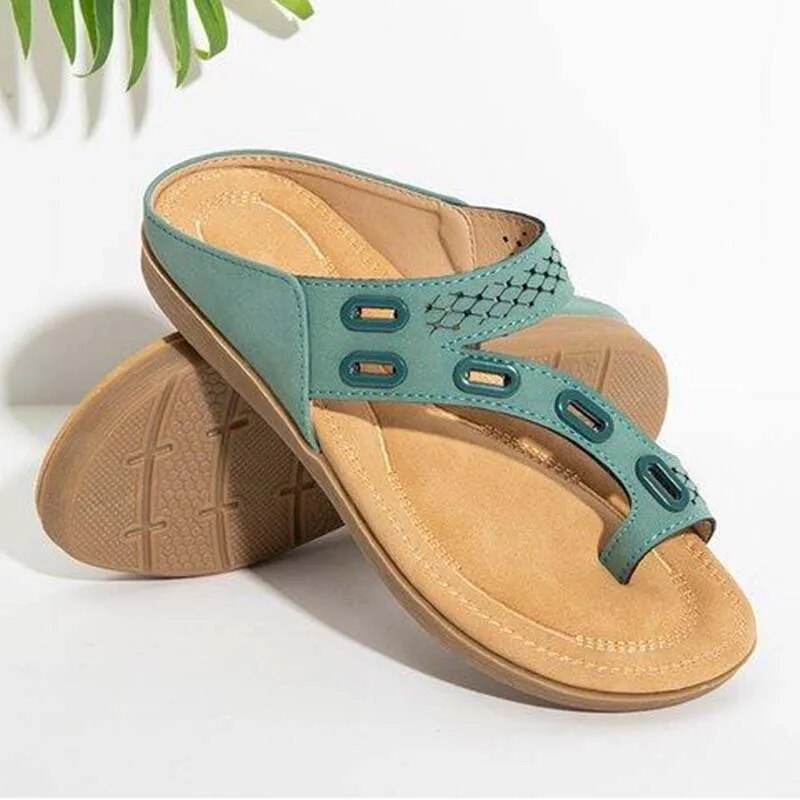 Women’s Orthopedic Sandals – Comfortable Suede Design for Stylish Support 11