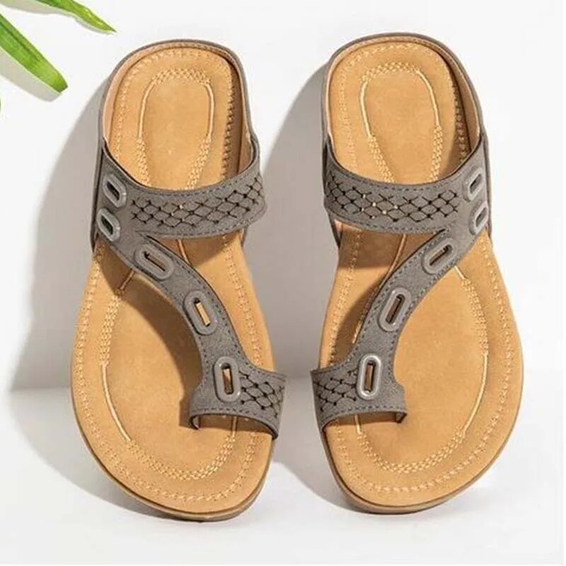 Women’s Orthopedic Sandals – Comfortable Suede Design for Stylish Support 9
