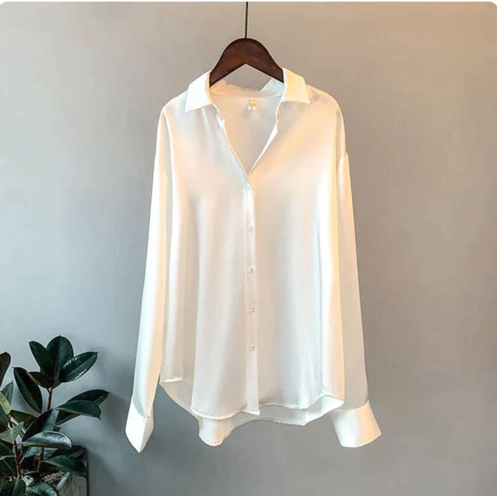 Women's Satin Shirt – Elegant Design for Versatile Styling and All-Day Comfort 2