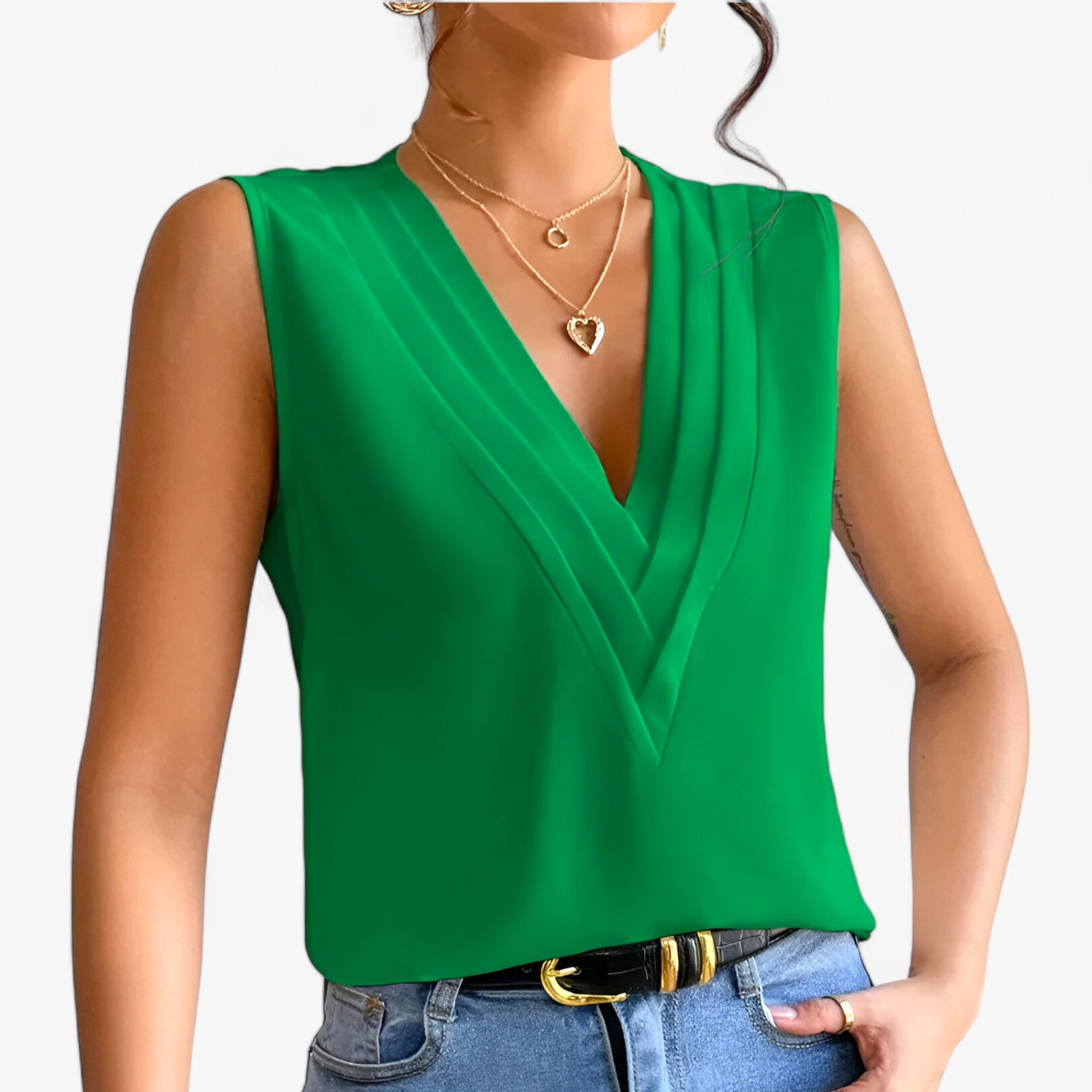 Women’s Sleeveless Blouse – Comfortable and Versatile for Casual Outings 3
