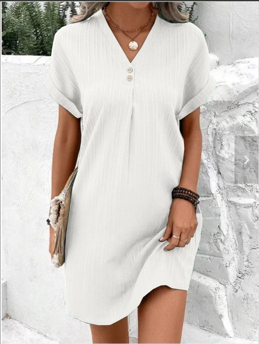 Women's Summer Dress – Airy V-Neck Design for Stylish Comfort 5