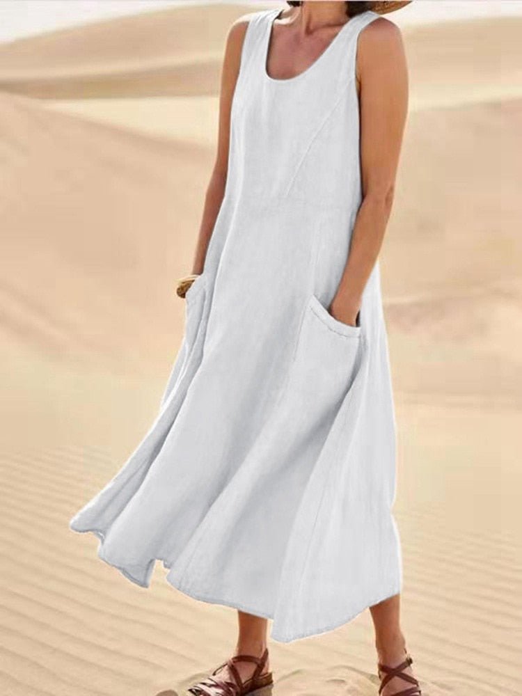 Women’s Summer Dress – Lightweight Breezy Fabric for Comfortable Warm Weather Wear 1
